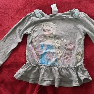 Disney - Frozen Long Sleeved Shirt - 2T - Play Shirt